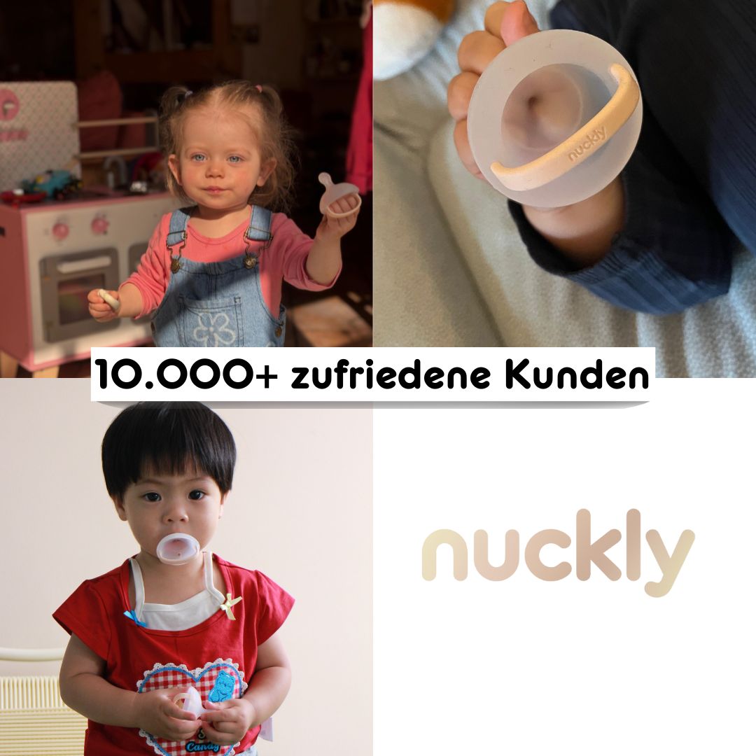 2x Nuckly - NatureSense - Medizinisch optimierter Nuckel / inkl. Ratgeber