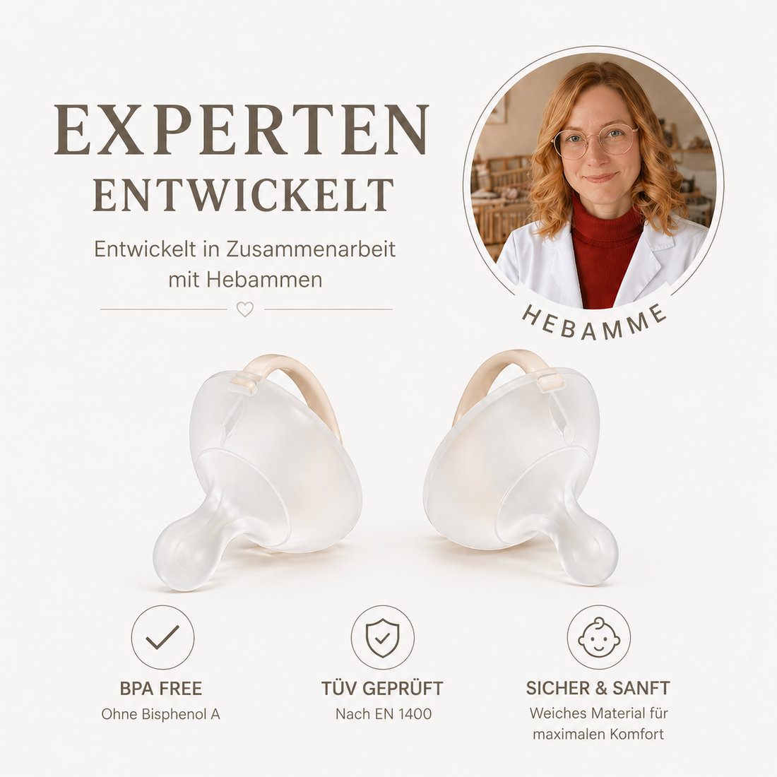 Travel Set 2x Nuckly NatureSense + Nuckly Chain + Nuckly Box