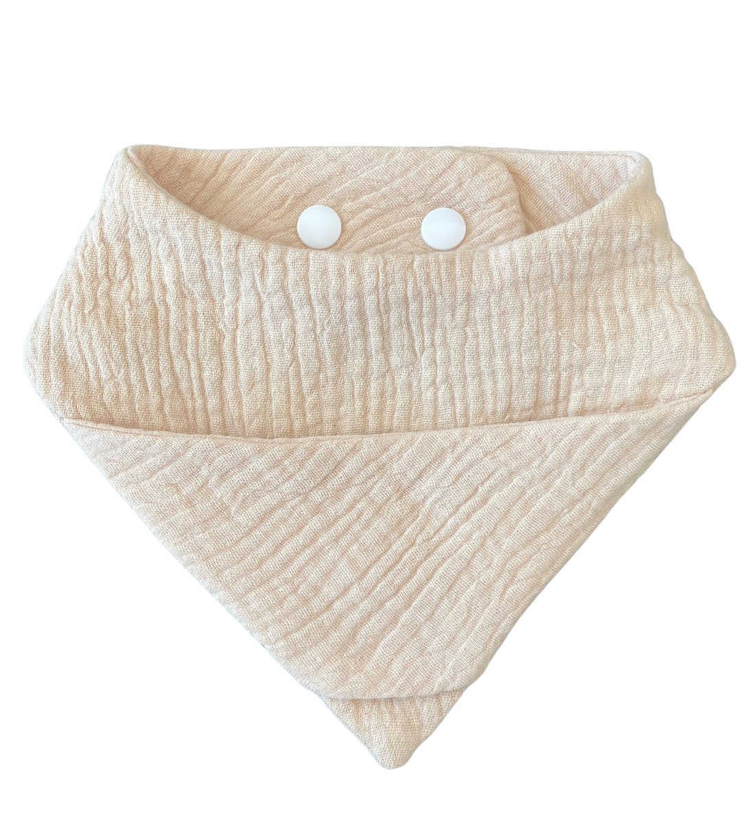 Nuckly Pacifier Bib - Oat Milk